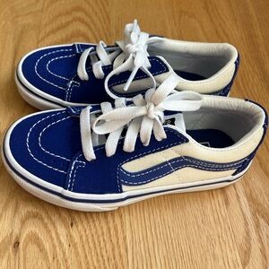 Vans Kid's Sneakers size 12 (EUR 29) Blue/ white